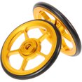 thumbnail image 1 of Golden Extendable Bike Wheel for Folding Bikes Daily Use Metal Plastic Supplies Lightweight, 1 of 8