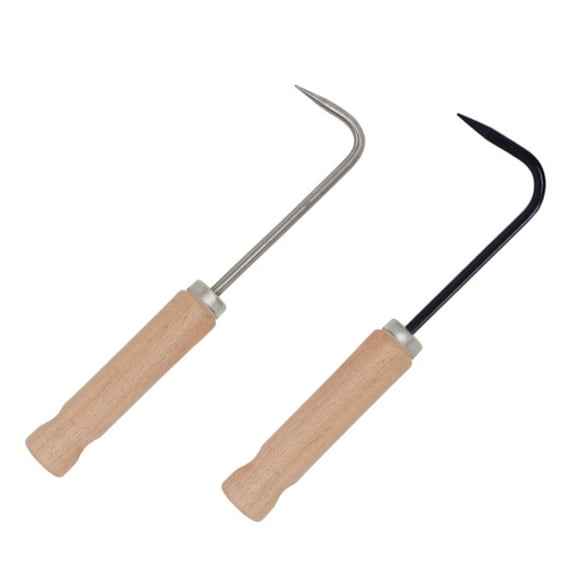 MLINS 2 Pcs Garden Root Remover Garden Weeder Tool Root Extractor Garden Tools 26X7CM