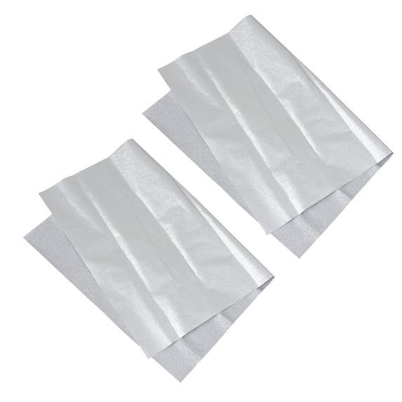 MLINS 2 Pcs Gift Wrapping Paper Unique Gift Wrapping 70X50X1CM Silver