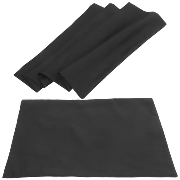 Milisten Pillowcases Cotton Polyester Blend Red 2Pack For Home Decoration