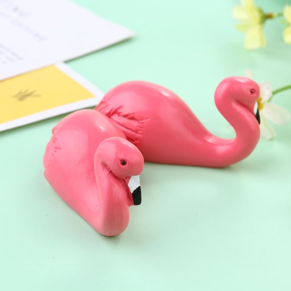 MLINS 2 Pcs Hooks Hat Hanger Flamingo Sticky Large Bearing Capacity