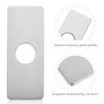thumbnail image 1 of MLINS  2 Pcs Kitchen Faucet Cover Bathroom Sink Hole Panel Sinks Plate, 1 of 6