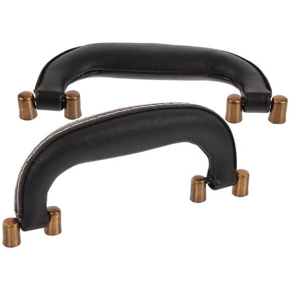 HEALEEP 2-Pack Luggage Handle Replacement, Assorted Colors, 5.1x2.2 Inch Grip for Suitcase Repair