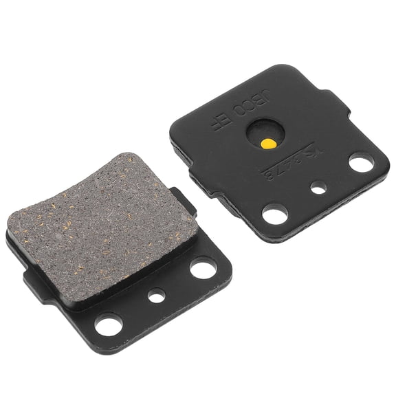 MLINS 2 Pcs Motorcycle Brakes Brake Pads 4.60X4.50X1.00CM Black