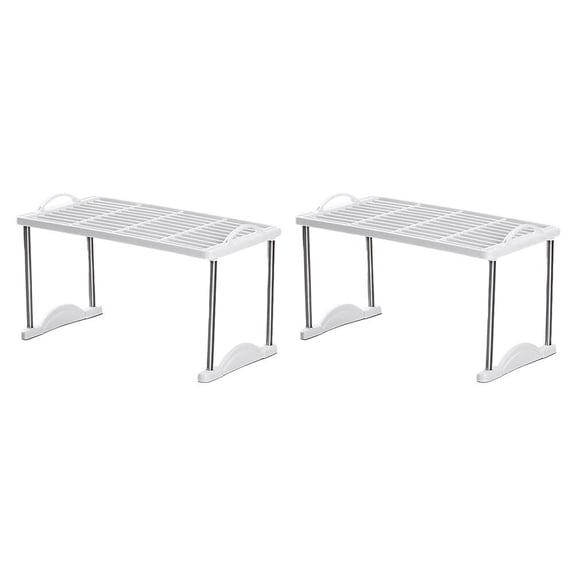 MLINS  2 Pcs Multi Bathroom Cabinet Storage Kitchen Shelf Organizer and Child