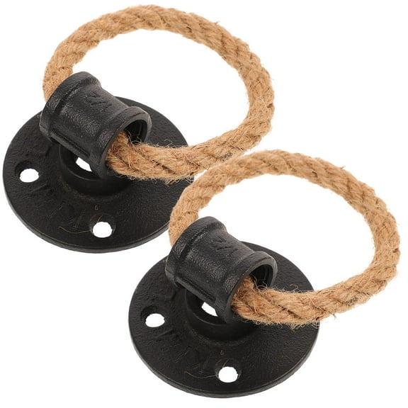 MLINS 2 Pcs Nautical Pulls with Rope Retro Puller Suitable for Wardrobe Drawers
