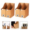 thumbnail image 1 of MLINS  2 Pcs Organizing Documents File Storage Rack Magazine Holder Office Folder Work, 1 of 8