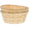 thumbnail image 1 of DINHEAROM Egg Carrier Bamboo 2Pcs 7.86X7.86X3.14in For Household Item, 1 of 8