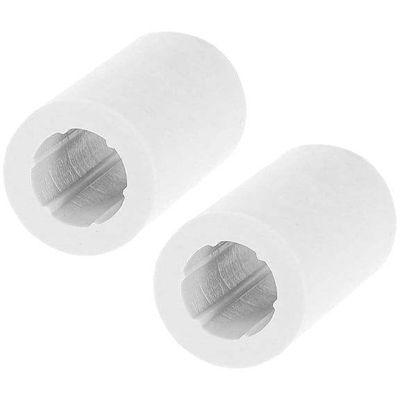 OHOIOLLA Billiard Cue Ferrules Plastic Pool Stick Tips Durable for Daily Use 2Pcs