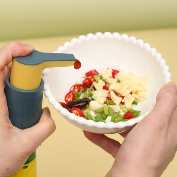 MLINS  2 Pcs Pump Ketchup Automatic Liquid Dispenser Ergonomic Design