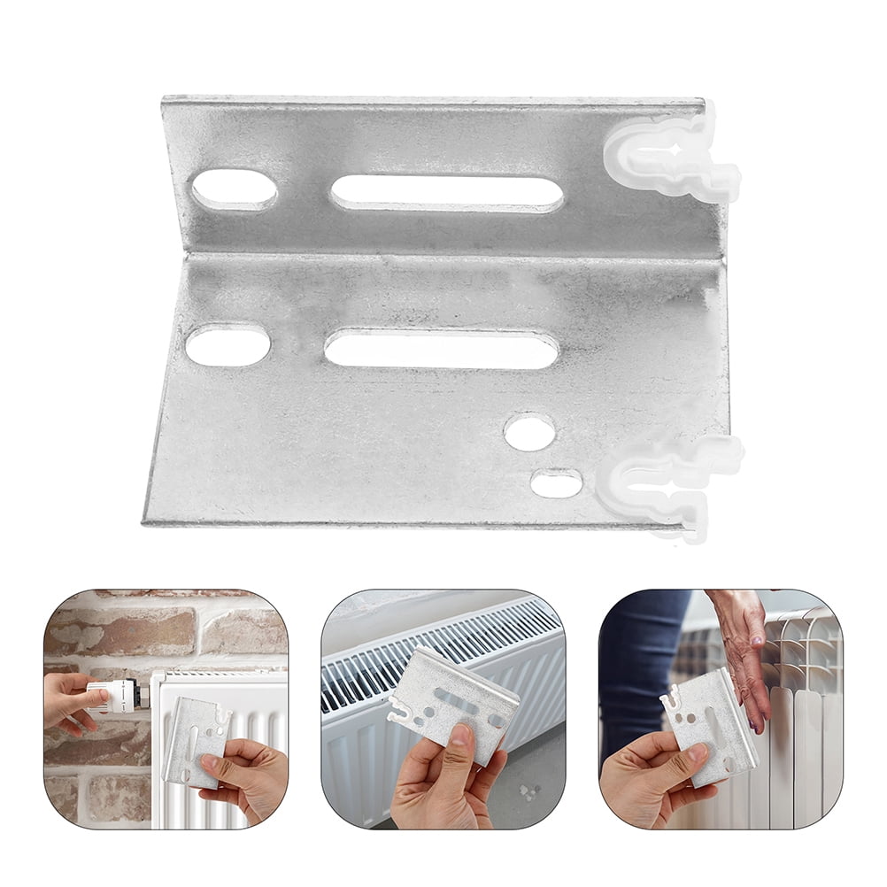 DINHEAROM Galvanized Steel Radiator Hook 2Pcs 3.15X1.97X1.18In ...
