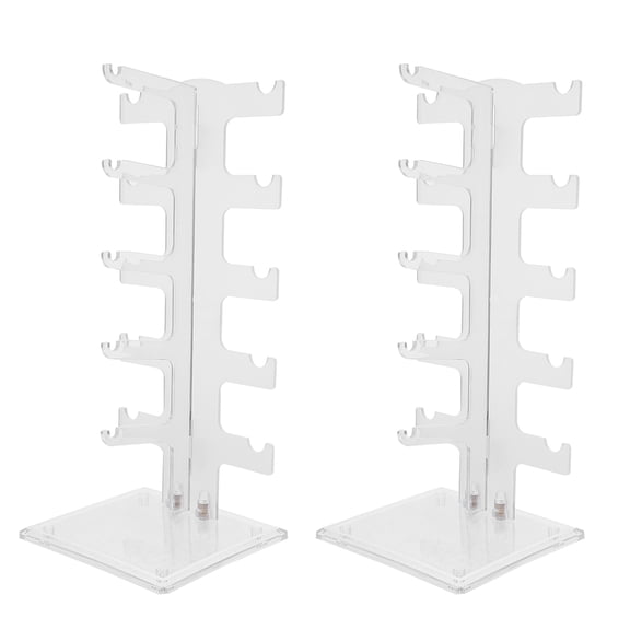 MLINS 2 Pcs Reading Glasses Storage Tree Display Stand Sunglasses Rack