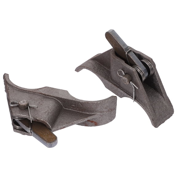 MLINS 2 Pcs Scaffolding Retainer Connecting Clamp Wire Lanyard Silver