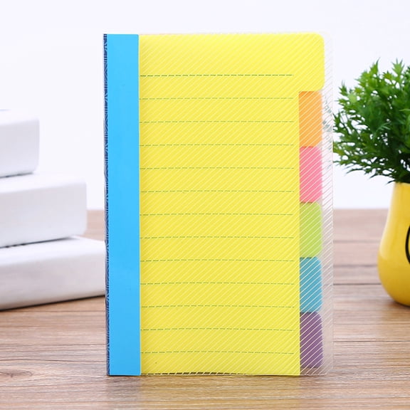 AURARMLET Sticky Notepads Paper Notepad Neon Colors 2Pcs 5.89x3.93x0.39in