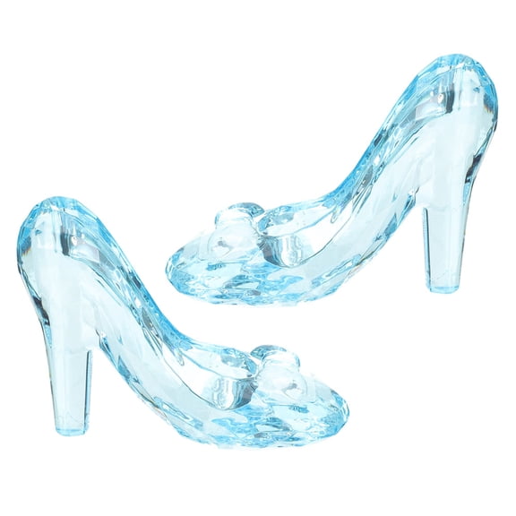 MLINS  2 Pcs Shoe Storage Organizer Cabinet Crystal High Heels Child