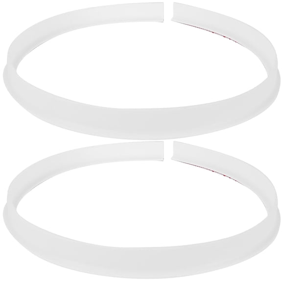 MLINS 2-Pack Shower Splash Guards for Walk-In Showers, Water Flood Barrier Stopper to Prevent Water Overflow