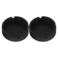 thumbnail image 1 of FELTECHELECTR Silicone Wine Bottle Holder Coasters with Anti Slip Base for Home Use Black 2 Pcs, 1 of 8