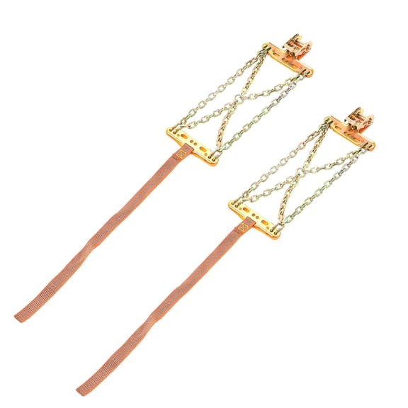 MLINS 2 Pcs Snow Chains Tire Gripper Bands Car for Tires