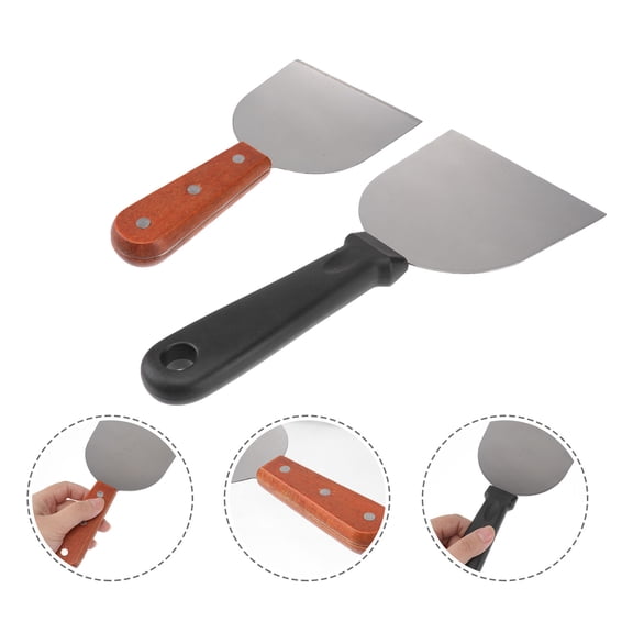 YUYUETIME for Kitchen Use Pancake Tool Stainless Steel 2 Pcs