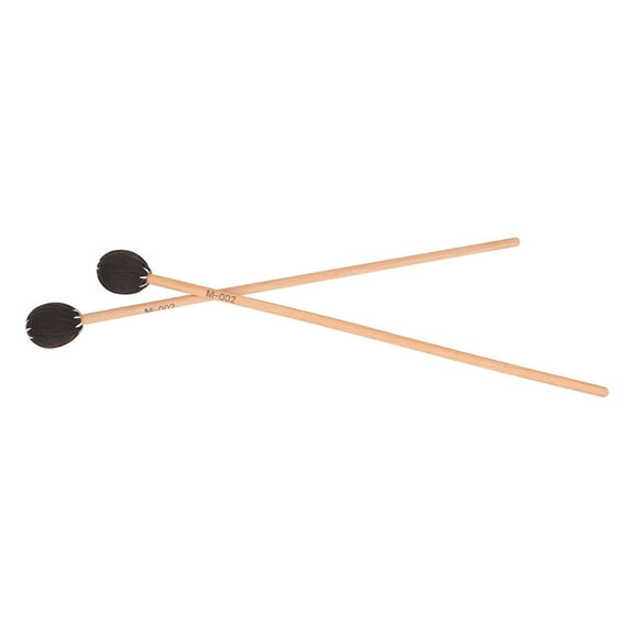 MLINS 2 Pcs Sticks Maple Drumsticks Marimba Hammer Mallets