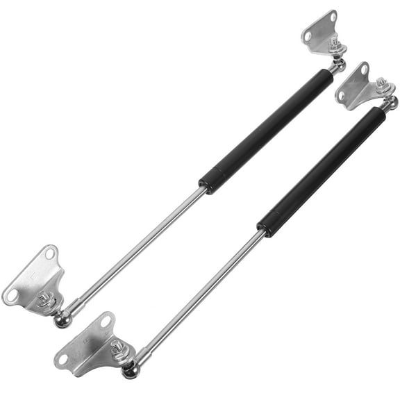 MLINS 2 Pcs Strut Car Boot Gas Springs Boat Flush Pull Hatch Black