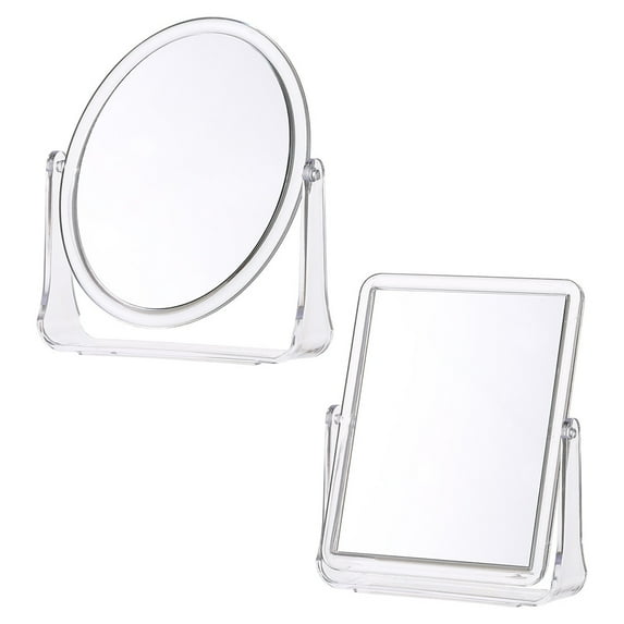 MLINS 2 Pcs True Vanity Mirror Unique Design Distortion-free