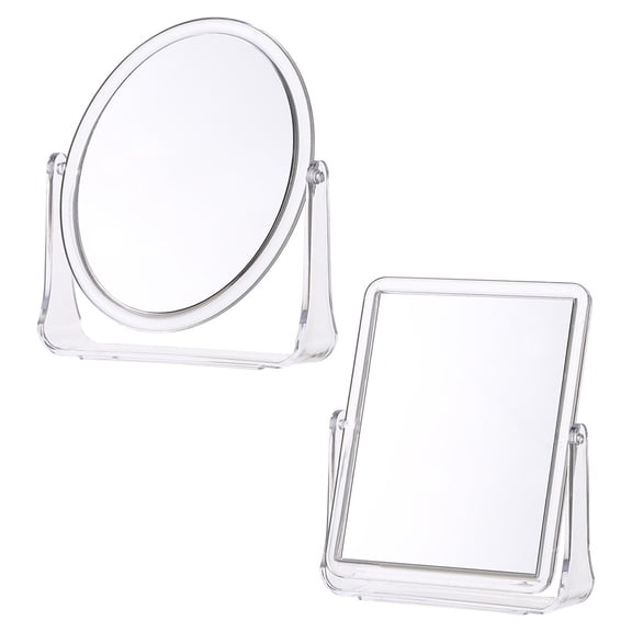 MLINS 2 Pcs True Vanity Mirror Unique Design Distortion-free