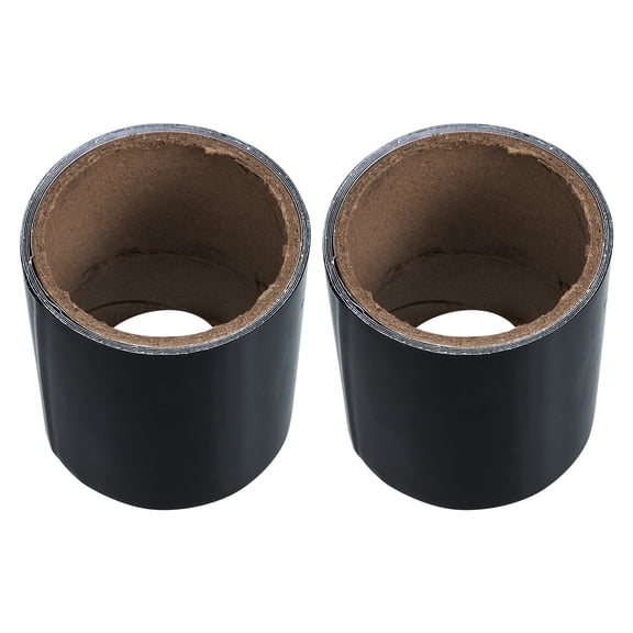 MLINS 2 Pcs Water Tape Leak Trap Waterproof Tape Roof Repair Tape 150x10cm Black