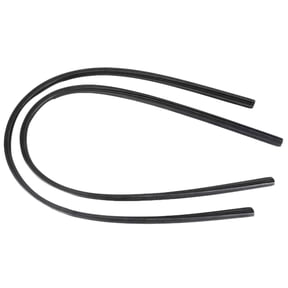 DINHEAROM Replacement for Old Windshield Wiper Rubber Strips Rubber 2Pcs