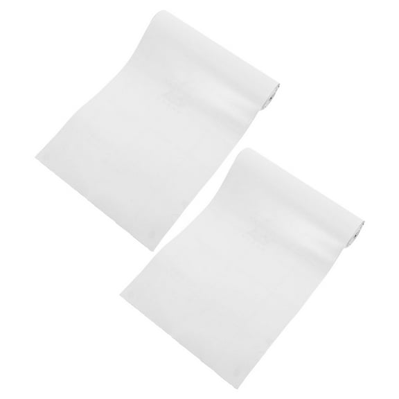 MLINS 2 Rolls Car Window Sun Visor Strip Windshield Protection Film White