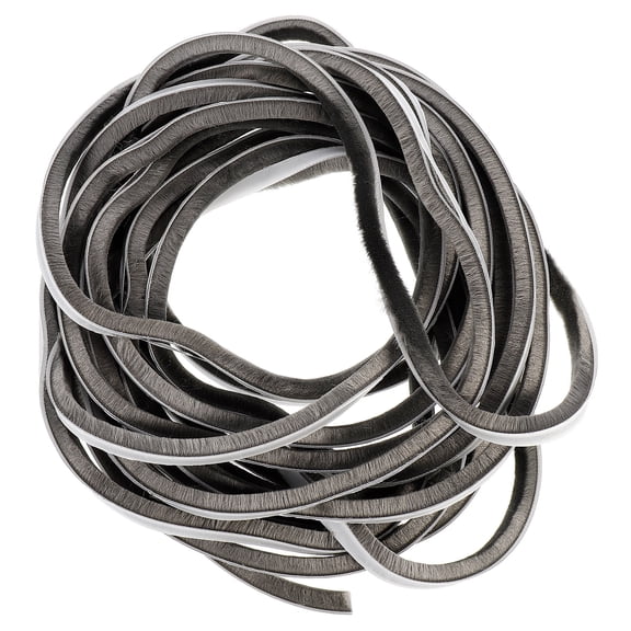 DINHEAROM Self-Adhesive Door Seal Strip For Winter Warmth 2 Rolls 1000X0.39in