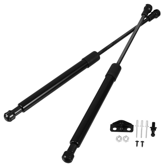 HEALEEP 2-Pack Gas Struts Support Rods for Doors, Trunks, and Engine Hoods - Versatile Hardware