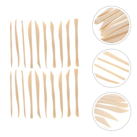 YUYUETIME Clay Modeling Tool Kit 2Sets Easy to Use and Clean for DIY Projects