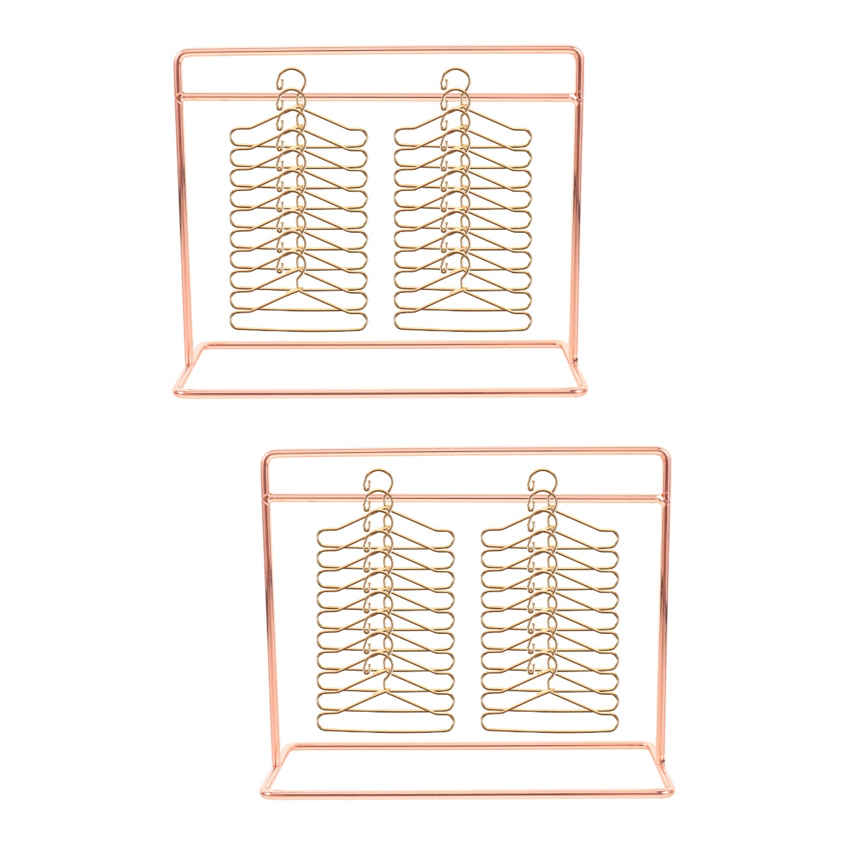 20 Pcs Doll Clothes Hanger Metal Doll Outfit Hanger