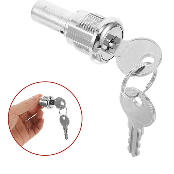 MLINS 2 Sets Metal Lock Cylinder With Key For Vending Machines Secure And Reliable Lock For Bubble Vending Snack And Candy Dispensers Easy Installation For Vending
