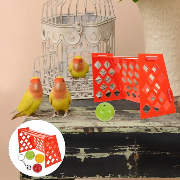 MLINS 2 Sets Parrot Mind Development Mini Football Field