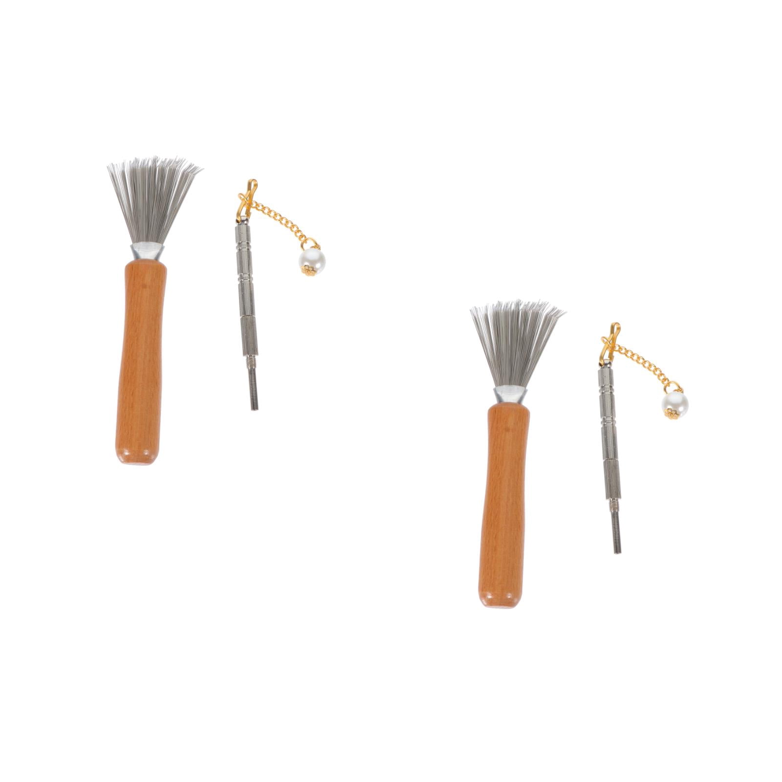 Resin Pin Rake MLINS 2 Sets of Japanese Ikebana Pin Cleaning Rake Tool Auxiliary ...