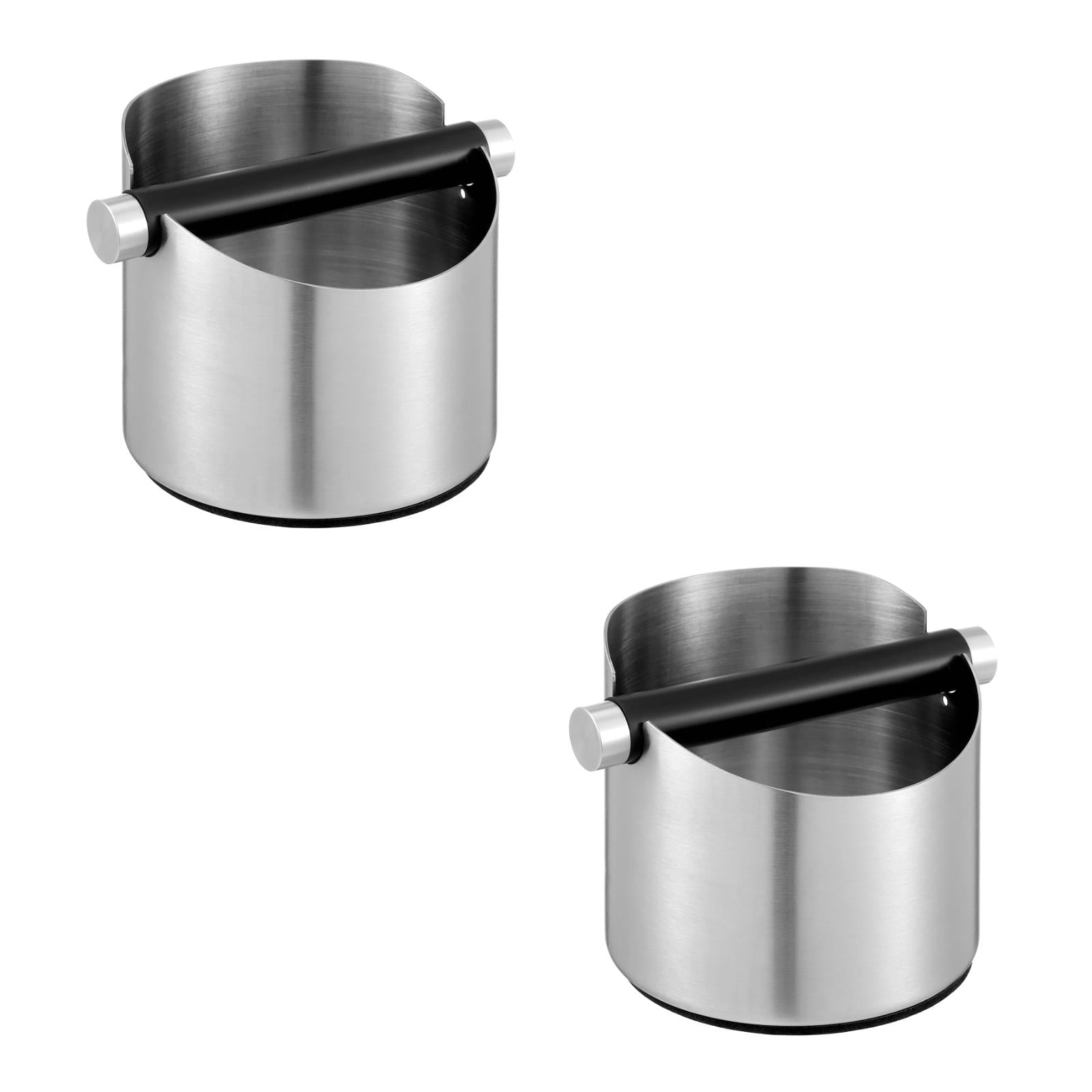 MLINS 2 pcs Coffee Powder Dustbin Italian Tea Waste Container Practical ...