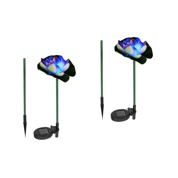 MLINS 2 pcs  Decorative Lamp Garden Solar Light Yard Solar Light Decoration Ornament