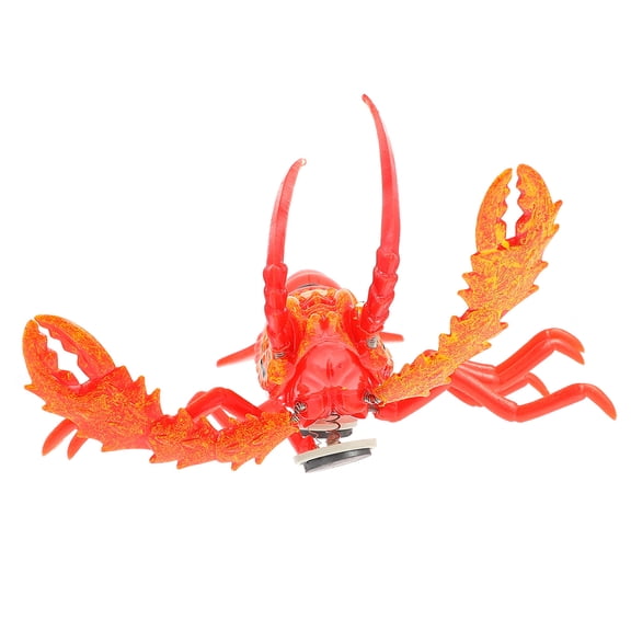 TEHAUX Fridge Magnet Red Lobster Shaped Plastic 2Pcs 9.4X6.3X3.1In Home Decoration