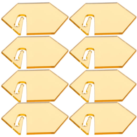 DINHEAROM Portable Cup Markers Drink Markers Acrylic 20Pcs Baby Showers