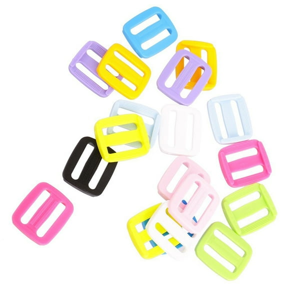 MLINS 20 Pcs Adjustable Buckle Sliders Roller Pin Buckles