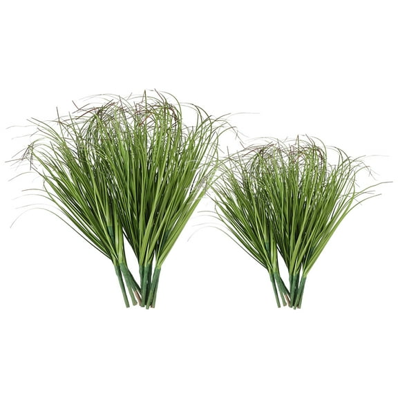 MLINS  20 Pcs Artificial Plants Garden Decor Solar Models Outdoor Green