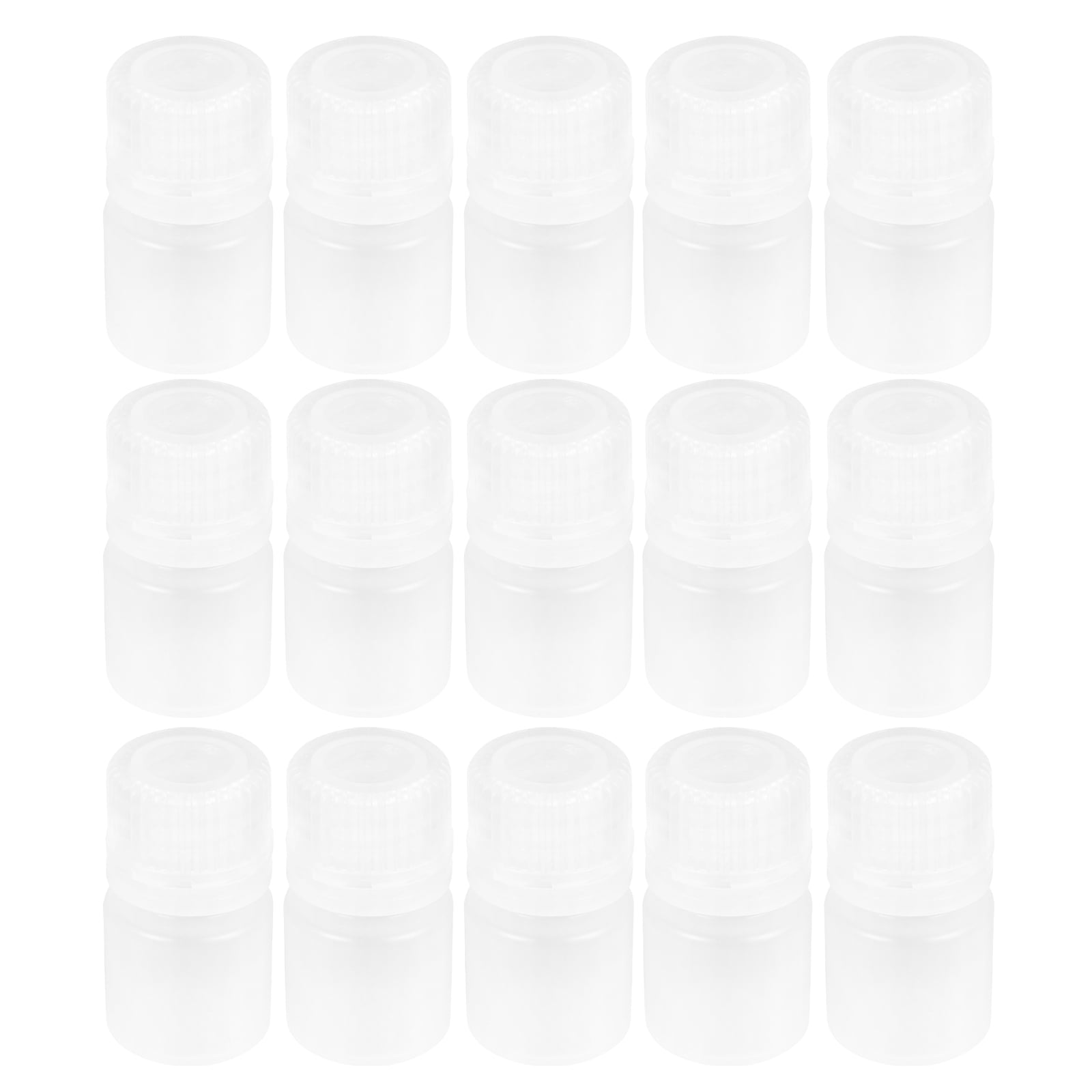 MLINS 20 Pcs Clear Pet Bottle Reagent Bottle Chemical Containers 4.60X2 ...