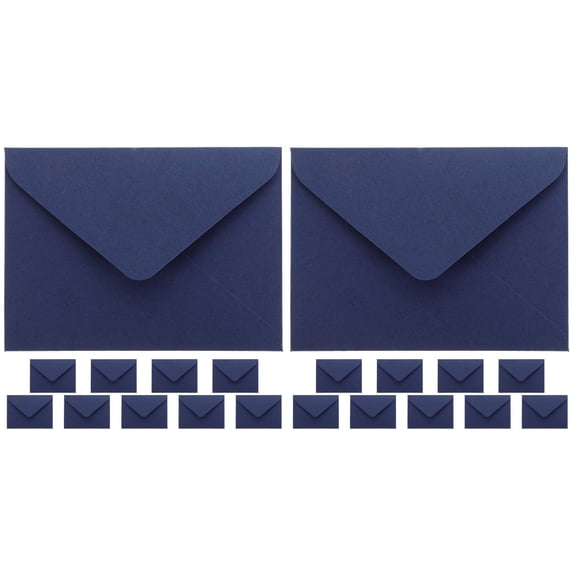 MLINS 20 Pcs Decorative Cards Envelopes Multi-function Invitation Envelopes Wedding Envelopes