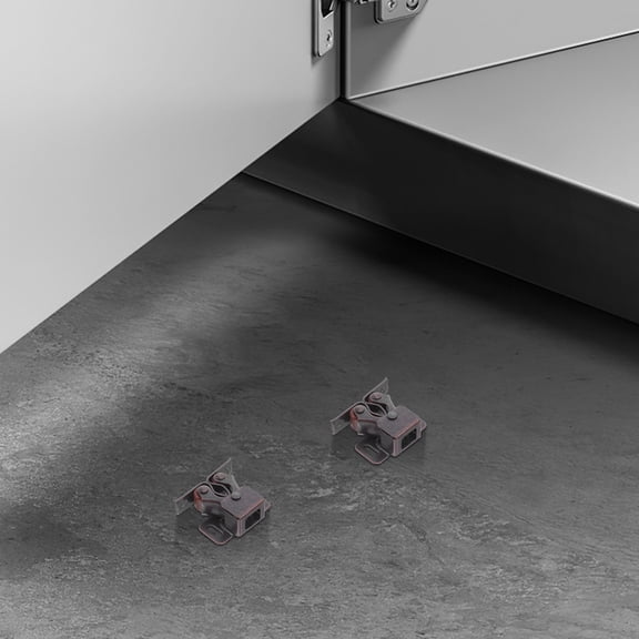 MLINS 20 Pcs Door Catcher to Hold Closed Latches and Catches Brown