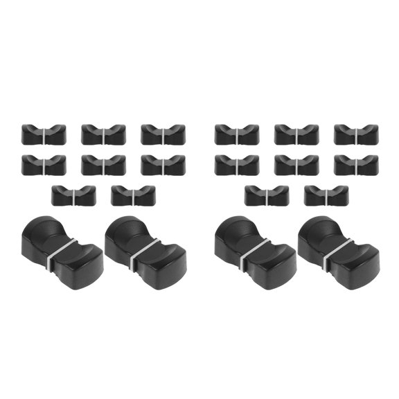 MLINS MLINS 20 Pcs Fader Knobs Replacement Caps for Controller Sound Console Potentiometer Sliders Mixer