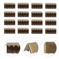 thumbnail image 1 of MLINS  20 Pcs Fold over Crimp Handbag Accessories Strap End Fasteners, 1 of 8