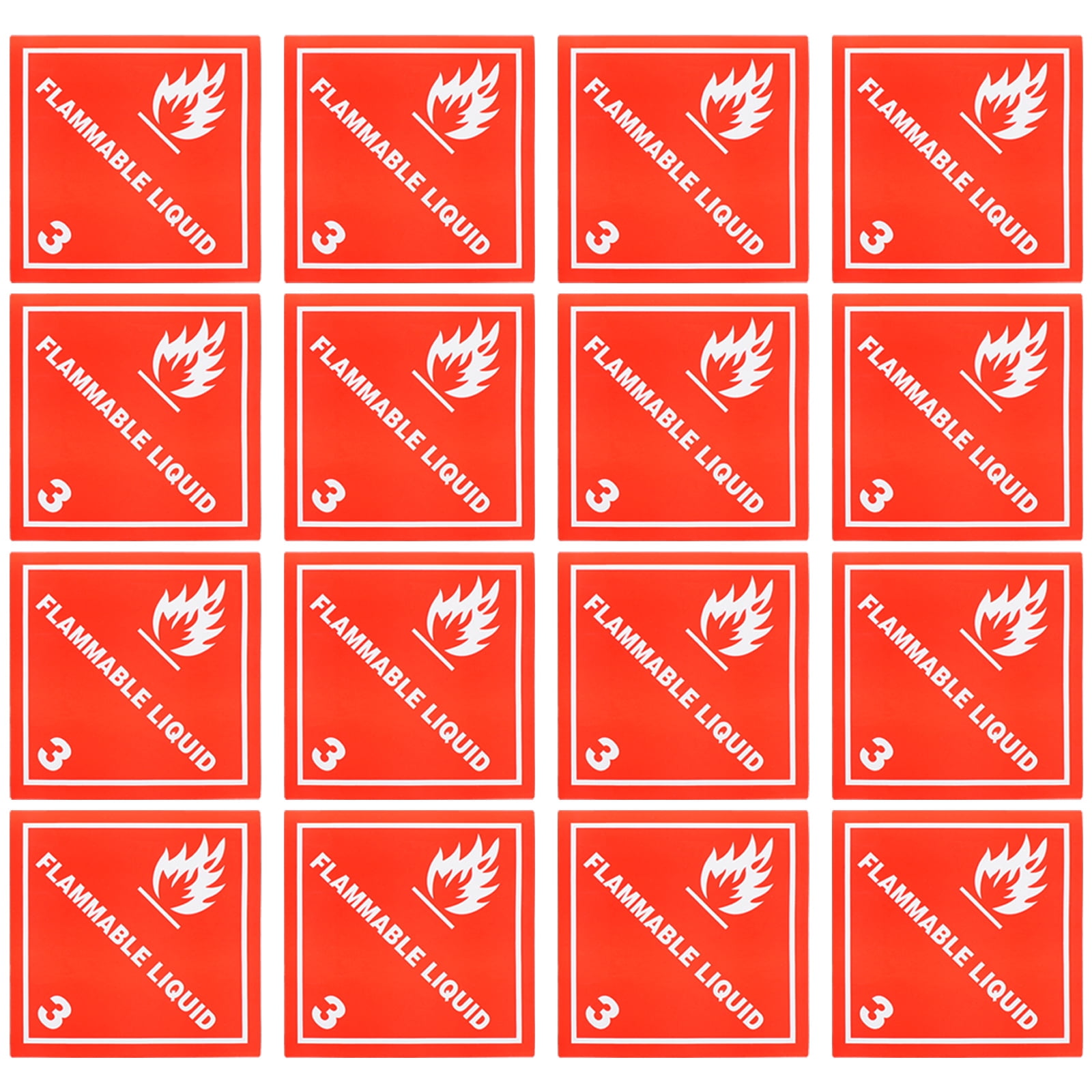 20pcs Adhesive Warning Stickers for Liquid Shipping Labels - Walmart.com