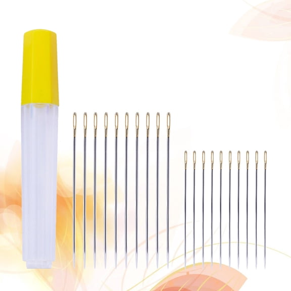 MLINS 20 Pcs Large Eye Needle Large Tapestry Needle 10.00X2.00X1.00CM